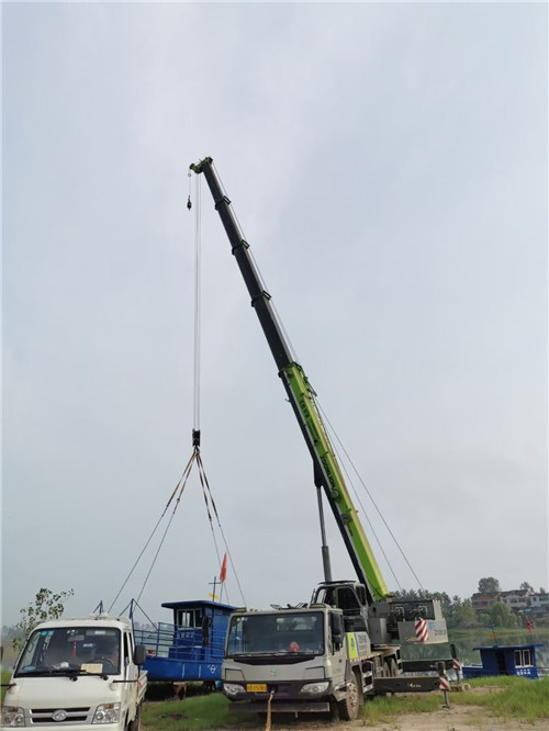 福建桥梁建设吊装案例